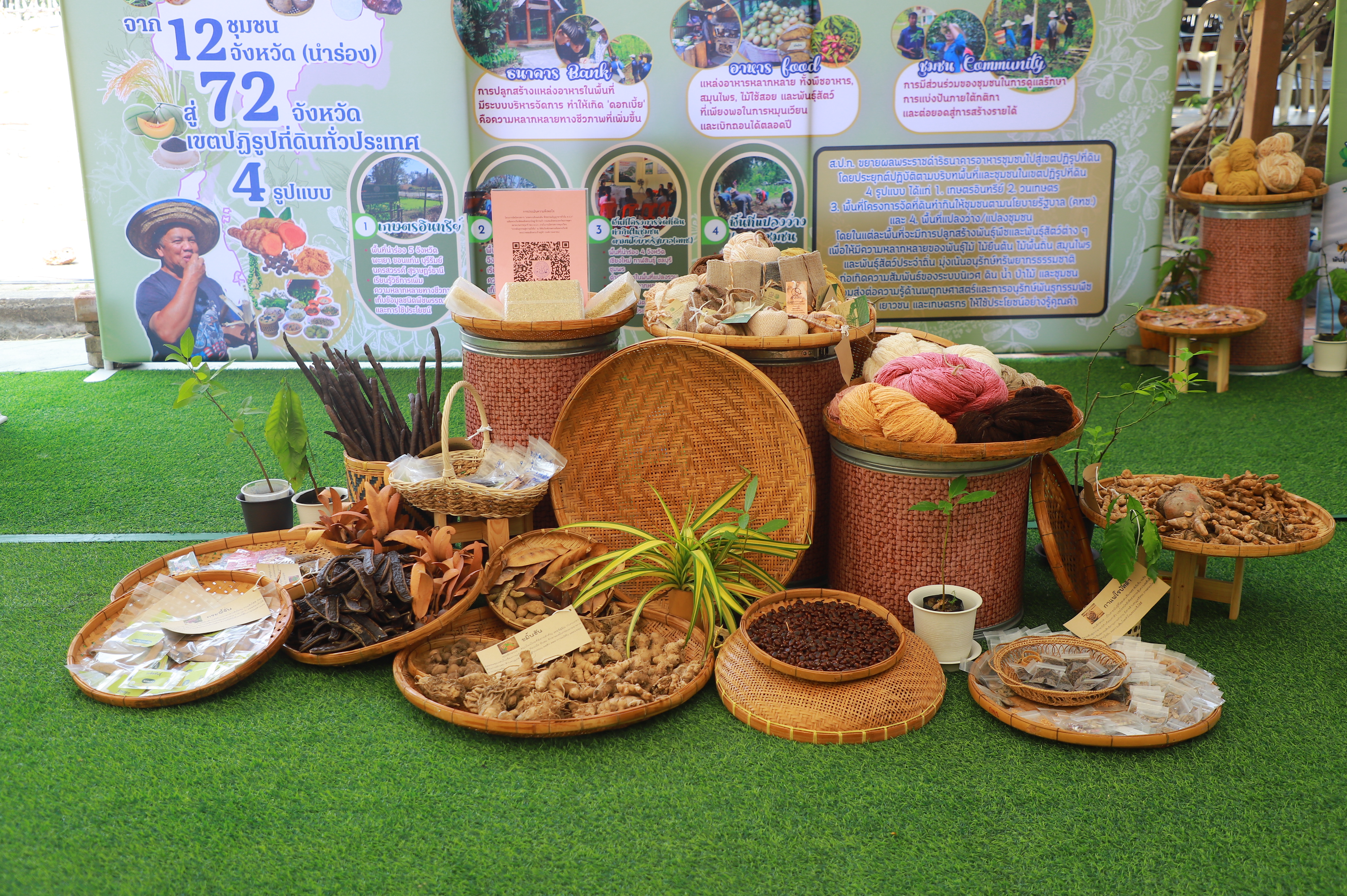 title - รองเลขาฯ ส.ป.ก. ร่วมงานมหกรรม “จากพันธุกรรม สู่ความยั่งยืน” รวมพลังอนุรักษ์ทรัพยากรไทย สร้างความมั่นคงทางอาหารอย่างยั่งยืน และการพึ่งพาตนเองในยามวิกฤต